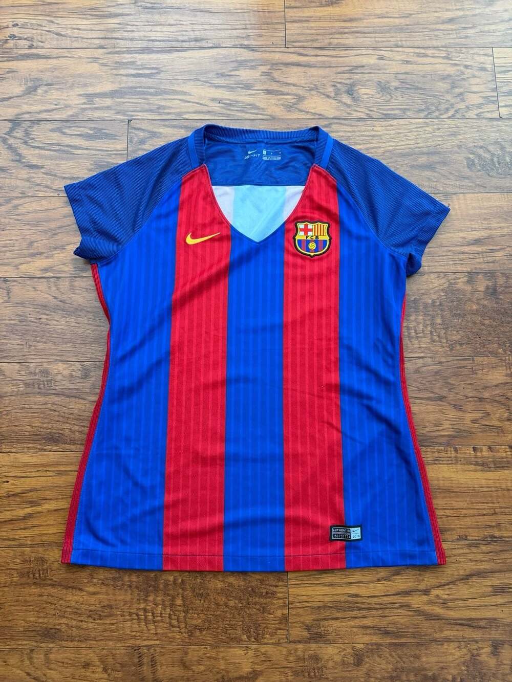 Nike FC Barcelona 2016-17 Home Dri-FIT Soccer Jersey